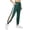 Dark Green #049, variant on Pants For Men Tear Away Basketball Sweatpants Snap Button High Split Breakaway Trousers With Pockets For Surgery Recovery Athletic Wear, XL
