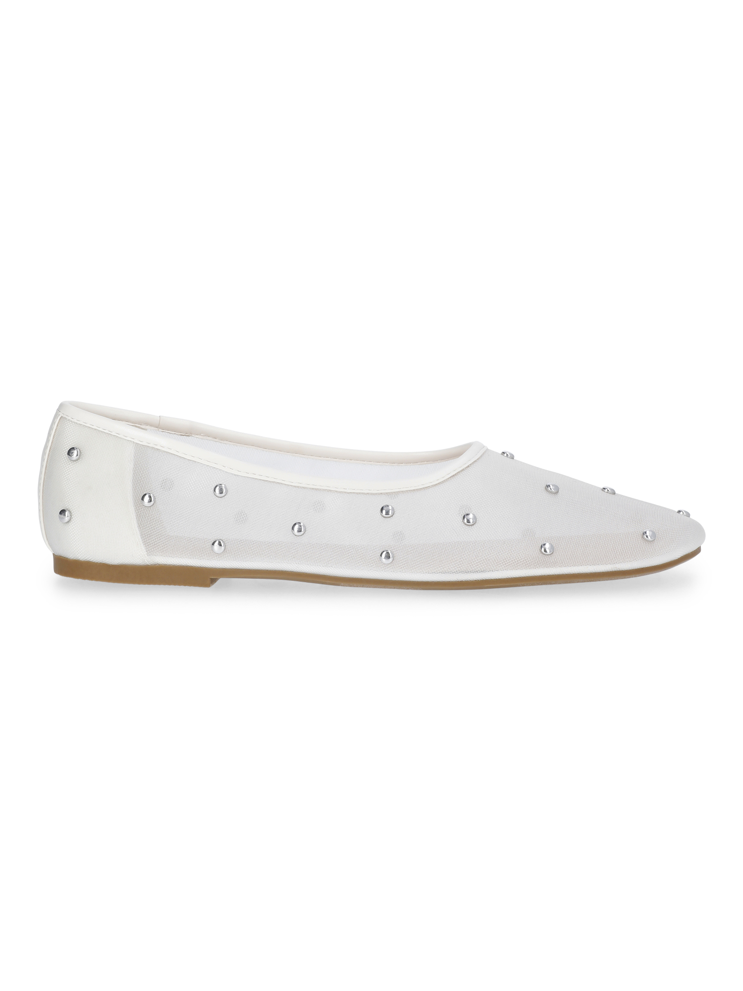 Scoop Women's Studded Mesh Ballet Flats, Size 11 photo 4