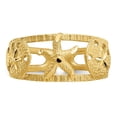 thumbnail image 4 of Diamond2Deal 14K Yellow Gold Starfish Toe Ring for Women, 4 of 7