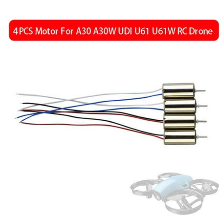 Image of Aircraft Carrier Toy 4PCS Motor for A30 A30W UDI U61 U61W Drone RC Helicopter Spare Parts Plastic Camera Drone Accessories