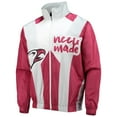 thumbnail image 2 of Men's Tones of Melanin Maroon North Carolina Central Eagles Anorak Full-Zip Jacket, 2 of 3