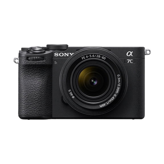 Sony a7C ILCE7CM2L - Digital camera - mirrorless - 33.0 MP - Full Frame - 4K / 60 fps - 2.1x optical zoom 28-60mm lens - Wi-Fi, Bluetooth - black