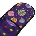 thumbnail image 4 of Yayeee Double Oven Mitt Kitchen Heat Resistant Baking 35" x7" Quilted Glove, Candy Cosmic Swirls, 4 of 6