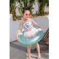 thumbnail image 5 of Green Inflatable Glitter Swan Swimming Ring, Kid Pool Ring In Summer, Swim Rings For Kids(L size)_Perfect Gift, 5 of 5