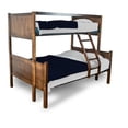 thumbnail image 3 of Litera de madera Karol Individual -Matrionial + Set de 2  almohadas atlas basic., 3 of 4