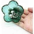 thumbnail image 6 of Small Jewelry Dish Tray for Women, Glass Jewelry Tray Trinket Dish, Flower Ring Dish Engagement Gift, Crystal Ring Holder Dish, Vanity Jewelry Plate Dish, Jewelry Bowl for Rings, Earrings, 6 of 10
