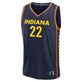 thumbnail image 2 of Unisex Fanatics Caitlin Clark Navy Indiana Fever Explorer Edition Fast Break Replica Jersey, 2 of 3