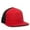 Red/black, variant on Outdoor Cap REDLBL103 Stretch Mesh Back Panels-Navy/White