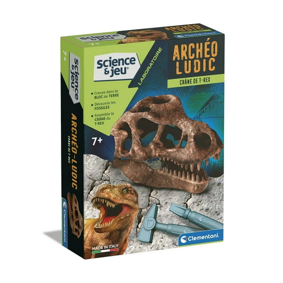 Clementoni - Archeo Ludic - Crene Geant T-Rex (FR)