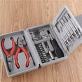 thumbnail image 2 of 24pcs Household Tool Kit Home Repair Hand Tool Kit Multifunctional Tools in Storage Case, 2 of 9