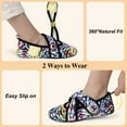 thumbnail image 5 of Joinfre Slippers for Women Comfy House Bedroom Corduroy Cross Bow Slide Slipper with Adjustable, 5 of 7