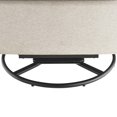 thumbnail image 6 of Swivel Armchair Chair, Oatmeal, Fabric, Living Kitchen Cafe Bistro Hospitality Restaurant, Modern Contemporary HB36463, 6 of 9