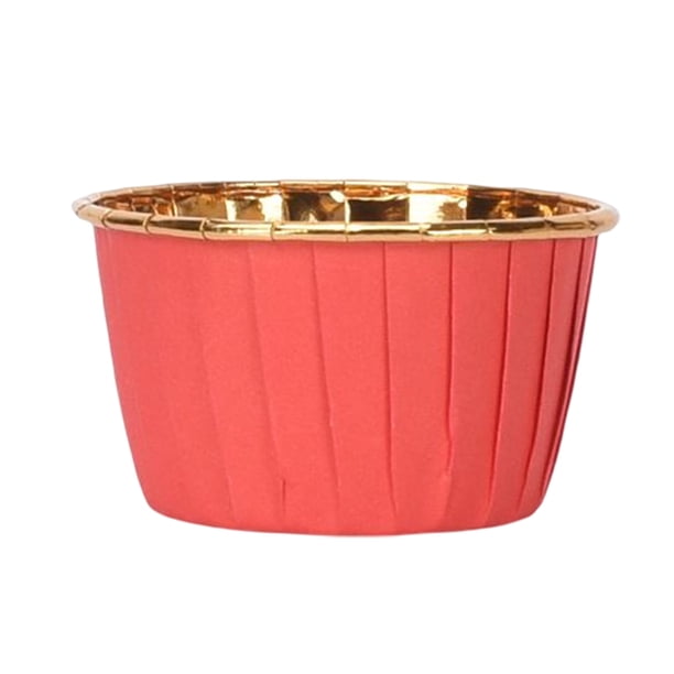 Revestimientos para cupcakes Toystoory 50 piezas impermeable resistente al calor rojo