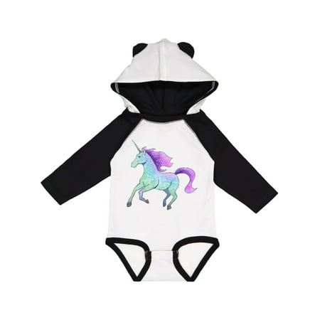 

Inktastic Crystal Unicorn Gift Baby Boy or Baby Girl Long Sleeve Bodysuit
