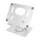 thumbnail image 3 of Soporte para tableta ajustable con rotación de 360 grados, plegable, hueco, de aleación de aluminio, para escritorio, plateado, 3 of 15