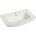 thumbnail image 1 of Mansfield 328-1 WHT Barrett Pedestal Top with Single Hole, 1 of 1