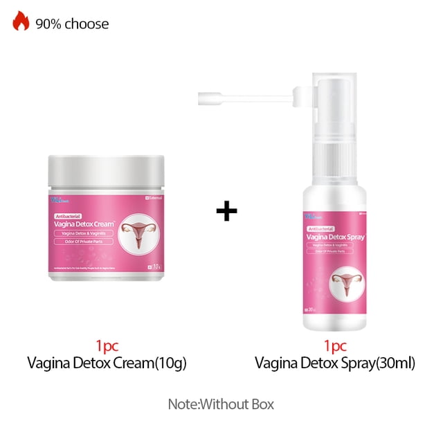 Desintoxicación vaginal Limpiador de útero Terapia para la vaginitis Crema curativa de la vagina Cuidado de limpieza vaginal Tratamiento ginecológico para mujeres