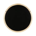 thumbnail image 4 of Kate and Laurel Dessa Modern Round Wooden Wall Mirror, 32 Inch Diameter, Natural, Transitional Circle Bathroom Vanity Mirror with Chunky Rounded Profile and Solid Poplar Wood Frame, 4 of 8