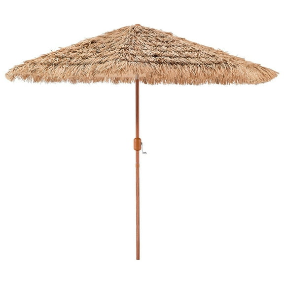 Tiki Umbrella Thatched Patio Umbrella 9 ft Poolside Patio Beach Umbrella