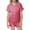 M182 Light Pink1, variant on Tfken Girls Loungewear Sets For Summer Lapel Neck Short Sleeve Sequins Button Tops With Pocket And Shorts Set Trendy Sleepwear Children Soft Homewear Outfit Black Size 2-3 Years