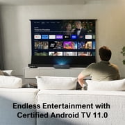 Ultimea Thor T60 4K Ultra Short Throw Laser TV, 4000 ANSI Lumens, RGB Triple Laser, Dolby Vision & Atmos, HDR10, Smart Home Theater Projector, Thor T60
