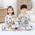 thumbnail image 1 of Conjunto de pijamas de invierno para niños, ropa de dormir navideña de algodón para niñas, pijamas de animales, ropa de dormir para el hogar para niños de 4, 6, 8, 10 y 12 años, 1 of 4