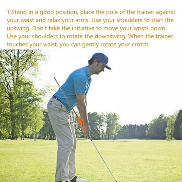 Qsports Orange Men S Golf Swing Corrector Laser Plane Trainer Swing Plane Training Aid Golf Pointer Walmart Com Walmart Com