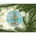 thumbnail image 2 of Monitor Lizard Merry Christmas Ceramic Ornament 2.8 in x 2.8 in, 2 of 3
