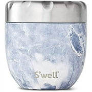 S'well Stainless Steel Bowls Triple-Layered Vacuum-Insulated Containers Keeps Food and Drinks Cold for 12 Hours and Hot for 7 - with No Condensation - BPA Free, 16oz, Blue Granite