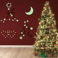 thumbnail image 2 of 100 Pcs 3D Wall Glow In The Dark Stars Stickers Kids Nursery Room DIY Prof, 2 of 8
