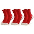 thumbnail image 1 of Labymos Chaussettes Antidérapantes de Soccer pour Hommes Chaussettes Athlétiques pour basketball Soccer Volleyball Course Randonnée Randonnée, 1 of 6