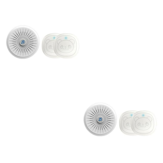 Baohd Intelligent Wireless Doorbell For Wide - Durable And Long-lasting White 2Set