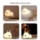 thumbnail image 4 of Luz De Noche Para Niños, Conejito, Lámpara Bonita De Silicona Para Guardería, Luz De Noche Para Bebé, Conejo, Luz De Noche Para Niños De Silicona Bonita Methold HA025678-02, 4 of 6