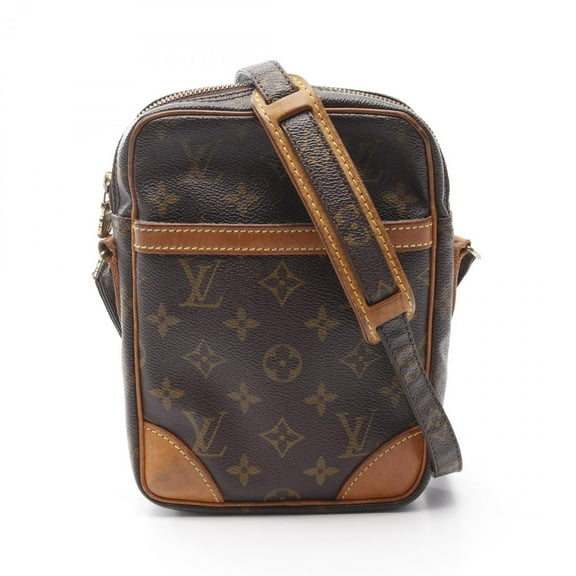 Pre-Owned Louis Vuitton Danube Monogram Shoulder Bag Coated Canvas Leather Women's... (Fair)