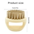 thumbnail image 5 of Aellinatey Men's Boar Hair Beard Brush Portable Grooming Accessory for Face Hair Care, 5 of 16