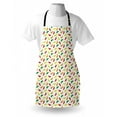 thumbnail image 4 of Peppers Apron, Chili Pepper Pattern with Colorful Digital Vegetable Art Design Composition Vegan, Unisex Kitchen Bib with Adjustable Neck for Cooking Gardening, Adult Size, Multicolor, by Ambesonne, 4 of 4