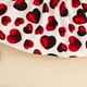 thumbnail image 5 of Vestido Para Niñas Ropa Para Niñas Bebés Día De San Valentín Vestido De Princesa Con Estampado Dulce Diadema Con Lazo Conjunto De Dos Piezas Rojo Odeerbi  LM103-8252, 5 of 9
