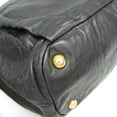 thumbnail image 6 of Pre-Owned Prada Side Bow BN1760 Women's Nappa Leather Handbag,Shoulder Bag Black,Nero, 6 of 18