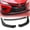 Carbon Look, variant on Stay Tuned Performance For 18-20 Toyota Camry SE XSE Painted Black Front Bumper Splitter Spoiler Lip