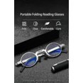 thumbnail image 5 of Gafas de lectura plegables ultraligeras de titanio sin tornillos para hombre con filtro de luz azul., 5 of 5