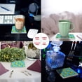 thumbnail image 2 of RYLABLUE Ocean Sea Turtle Set of 6 Coaster for Drinks, Absorbent Ceramic Stone Coasters Cup Mat with Cork Base for Home Kitchen Room Coffee Table Bar Decor, 2 of 4