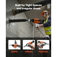 thumbnail image 3 of VEVOR Diamond Core Drill Machine Handheld Concrete Core Drill Rig 6.3 in 2000W, 3 of 9