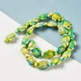 thumbnail image 2 of Turquoise Dyed Beads Strands Effect Sea Turtle Green Yellow 17-18x14-14.5x7mm Hole: 1.6mm 22-23pcs/strand 14.96''-15.35''(38-39cm), 2 of 4