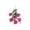 Pink, variant on Linnome Artificial Morning Glory Hanging Bush Fake Trailing Flower Bouquet Outdoor Patio Balcony Basket Floral Decor