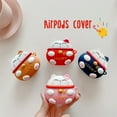 thumbnail image 4 of Case for AirPod Pro,  Air Pods Pro 2 Cover, Cute Fashion Cartoon Fun Funny ,Kawaii 3D Unique Cool Silicone Soft material,orange, 4 of 4