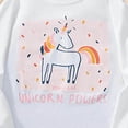 thumbnail image 4 of JUMEYU Girls Pjs Long Sleeve Soft Pajamas Infant Snug Fit Long Sleeve Sleepwear Baby Boys Girls PJs 2-Piece Set 3T 4T (White,3-4 Years), 4 of 4