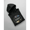 thumbnail image 3 of Surf Design Hoodie Men -Image by Shutterstock, Male x-Large, 3 of 4