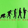 thumbnail image 3 of CafePress - Evolution Of Man Clarinet Player T Shirt - Light T-Shirt - CP, 3 of 4