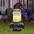 thumbnail image 2 of Gemmy Airblown Inflatable Kevin as Witch Universal, 3.5 ft Tall, Multicolored, 2 of 4