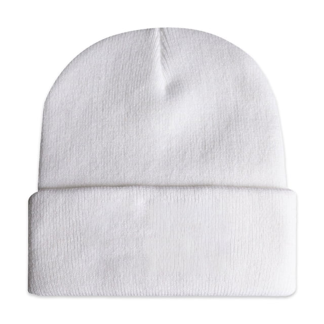 Qarigey Sombreros de punto de otoño, gorra bordada portátil para mantener el calor, gorro y cálido para esquiar a la moda cómodo para fiesta al Sombreros Blanco Qarigey AP013233-02